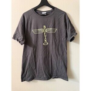 Boeing Heritage Collection Men's T-Shirt Black Graphic Logo Size M Cotton